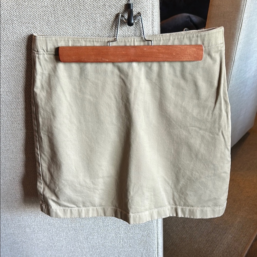 Lands' End Khaki Skirt